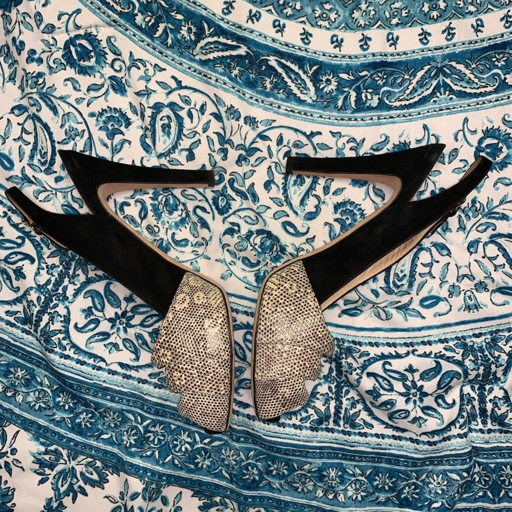 Oscar de la Renta slingback pumps